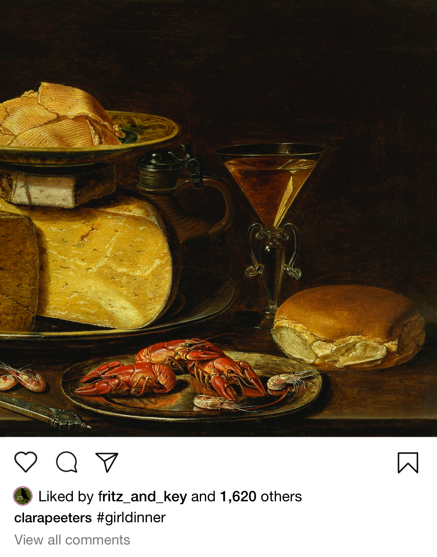 Clara Peeters’ Instagram Post Sticker