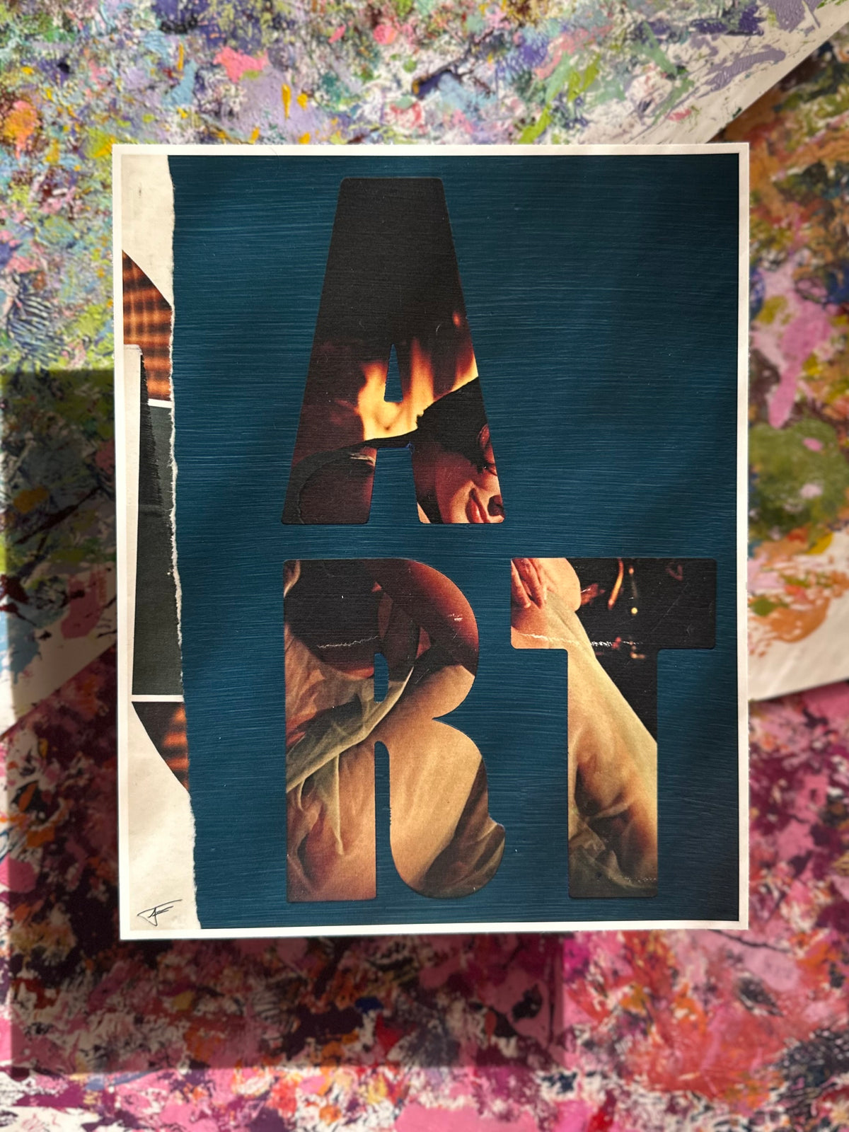 ART: Dark Teal - Print