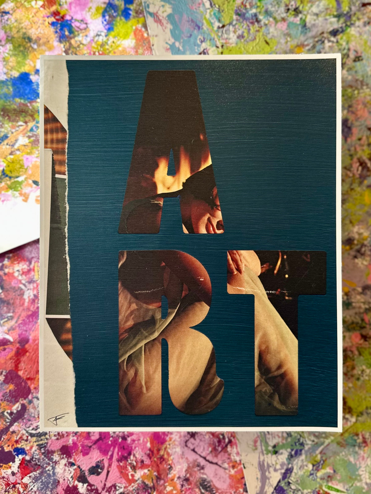 ART: Dark Teal - Print