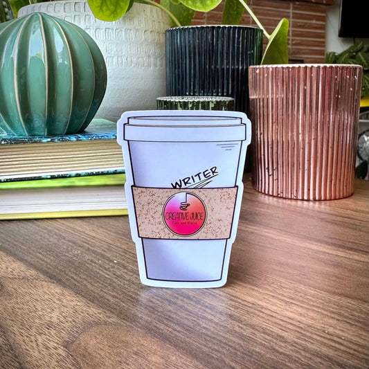 Creative Juice - Coffee/Writer Sticker